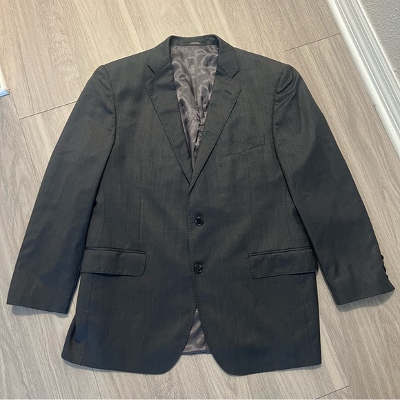 Ermenegildo‎ Zegna Charcoal Gray Blazer